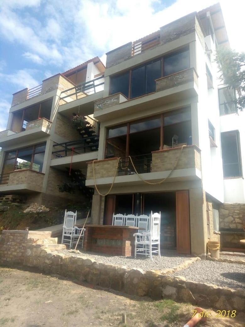 Hotel Abadia de Tomine Guatavita Exterior foto